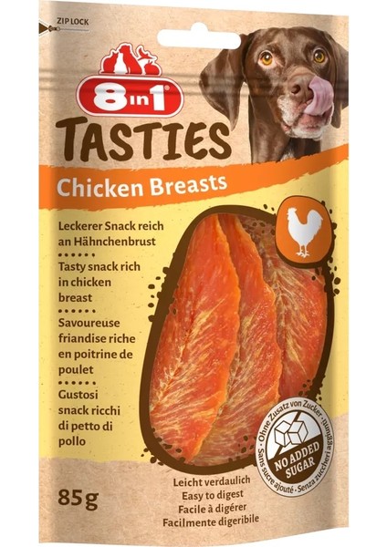 Tasties Chicken Breasts Tavuk Göğüslü Köpek Ödülü 85 Gr.