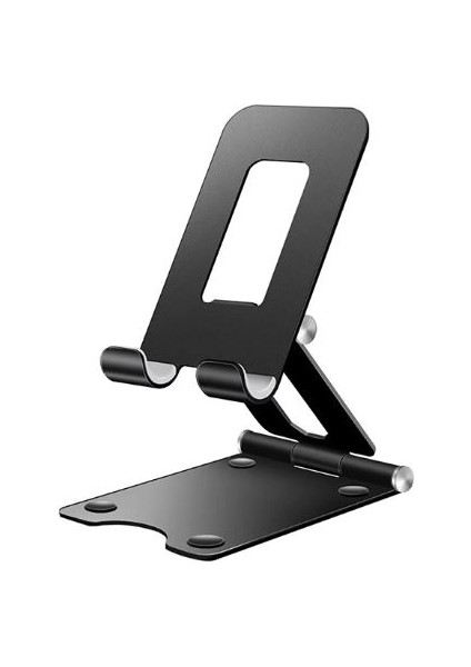 Yeni Model A30 Masaüstü Metal Telefon Standı Katlanabilir Tablet Telefon Tutacacağı -2307-