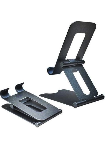 Yeni Model A30 Masaüstü Metal Telefon Standı Katlanabilir Tablet Telefon Tutacacağı -2307- modelleri