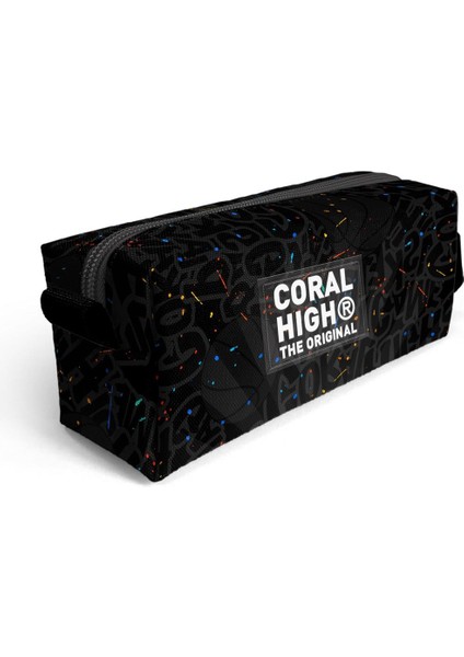 Yaygan Coral High Kids Gri Basketbol Desenli Lacivert Kalem Çantası 22083 modelleri