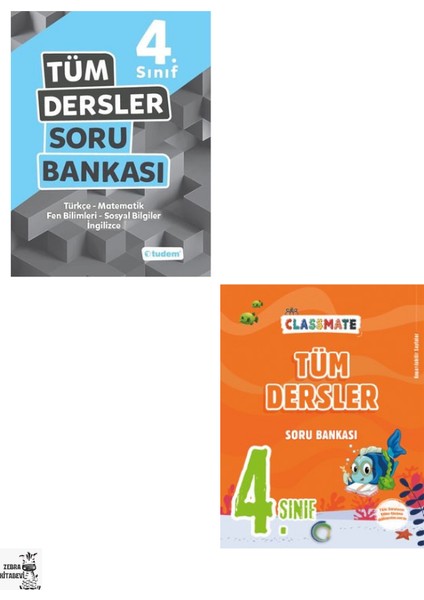 Tudem Yayınları 4. Sınıf Tüm Dersler Soru Bankası, Okyanus 4. Sınıf Tüm Dersler Soru Bankası Set