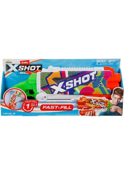 4584 X-Shot Skins Pump Action Fast Fill Su Tabancası 49,5 cm