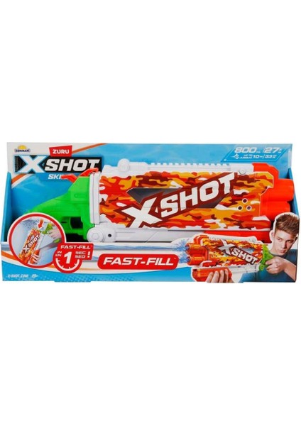 4584 X-Shot Skins Pump Action Fast Fill Su Tabancası 49,5 cm