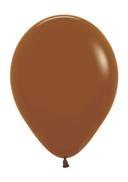 Kahverengi 10 Lu Retro Balon Set+Kahverengi retro Balon Doğum Günü Parti Süsleme