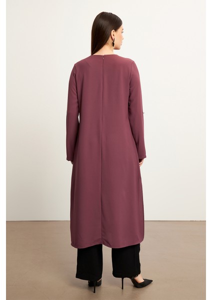 Afra Tunik Pantolon Takım - Gül Kurusu fırsatları