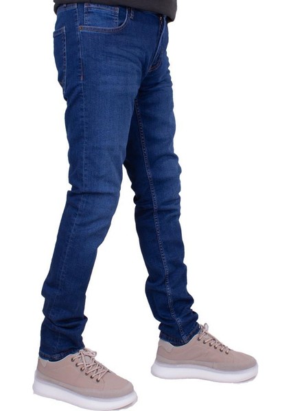 Twister Panama 745 Mavi Düşük Bel Dar Paça Erkek Jeans Pantolon