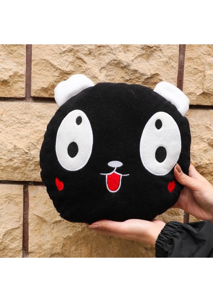 Sevimli Siyah Panda Yastık