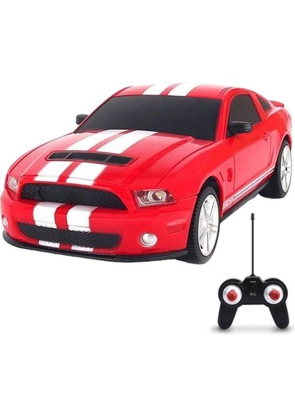 3947 Kumandalı Işıklı Mustang GT500 Araba 1:24 -Sunman