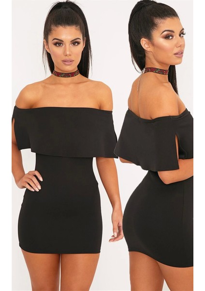 Modlive Tarz Mini Elbise