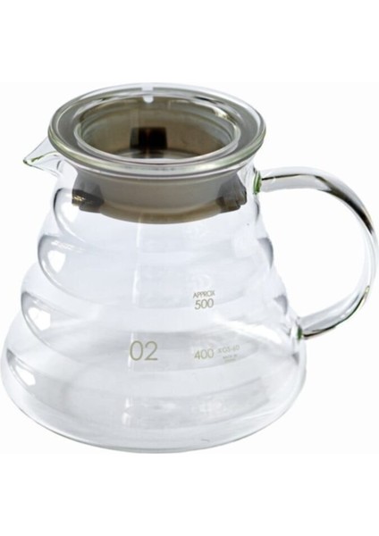 Şık Çam Kaplamalı 600 ml V60 Sıvı Saklama Kabı