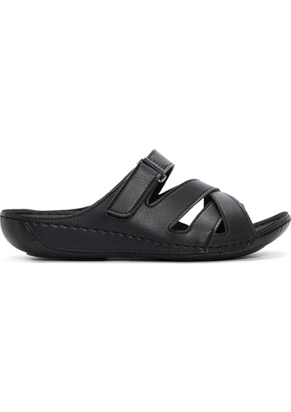 Kadın Siyah Comfort Terlik