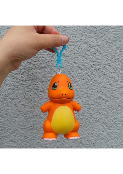 Anime Pokemon - Charmander Squishy Anahtarlık