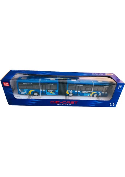 Laylay Toys Çek Bırak Körüklü Oyuncak Otobüs ( Metrobüs ) 27 cm Sesli