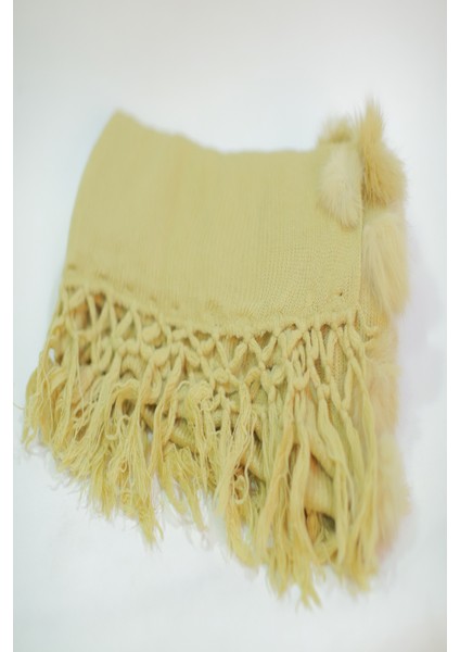 Bej Renk Ipek - Pamuk Şal