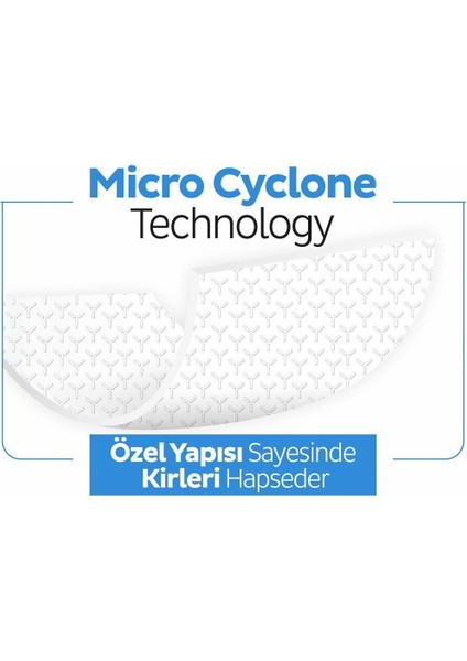 Easy Clean Çamaşır Suyu Katkılı Mopa Uyumlu Yer Temizlik Havlusu 3X50 (150 Yaprak)