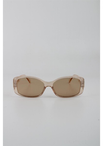 Bej UV400 Filtre Kadın Güneş Gözlüğü 615339