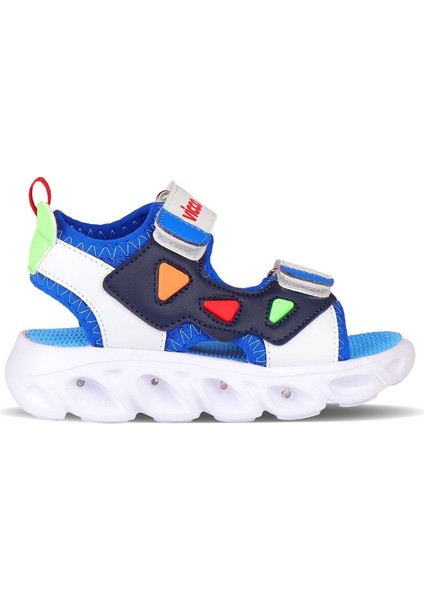 Hilda 22-35 Numara Işıklı Hafif Phylon Taban Çocuk Sandalet