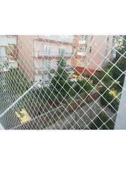 3 x 6 Metre Balkon Kuş Önleme Filesi Güvercin Önleme Ağı Balkon Kapatma Ağı