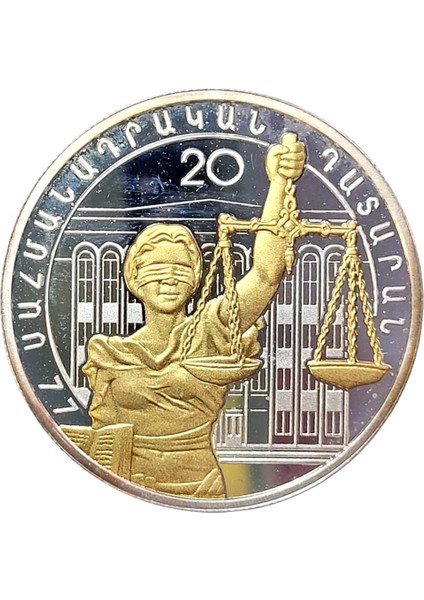 Armenıa 2013 Altın Kaplama Gümüş 33.48 Gr. Sertfikasız fiyatları