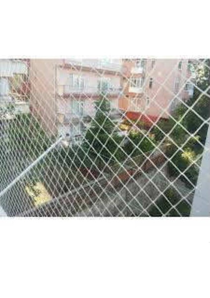 2,50 x 20 Metre Balkon Kapatma Ağı Kuş Önleme Filesi Güvercin Önleme Ağı