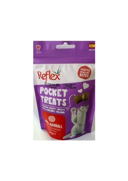 Pocket Treats Anti Hairball 60 Gram Kedi Ödülü