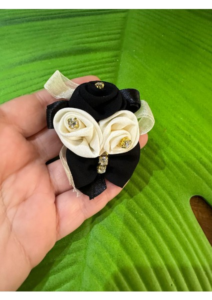 4x4 cm Taşlı Güllü Tasarım Iğneli Broş Yaka Iğnesi Türban Aksesuarı fiyatları