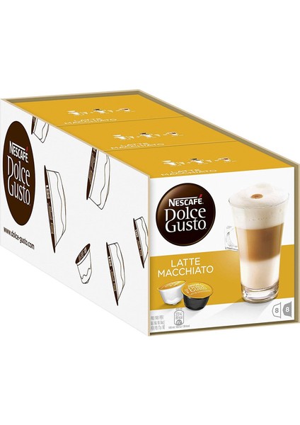 Nescafé Dolce Gusto Latte Macchiato (3 x 16 Kapseln)