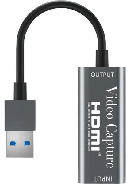 USB 3.0 HDMI Video Capture Video Kayıt Ekran Aktarma Adaptörü
