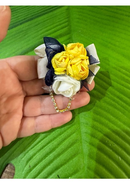 5x4 cm Renkli Çiçekli Tasarım Broş Yaka Iğnesi fiyatları