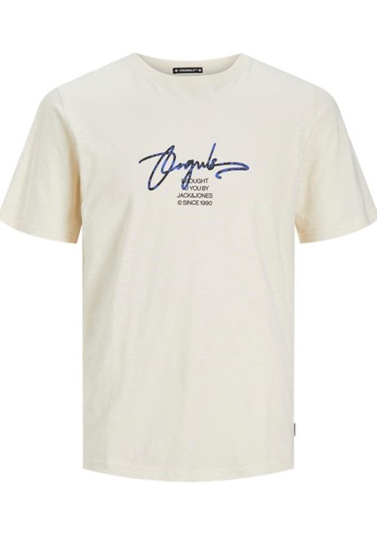 Joraruba Brandıng Tee Ss Crew Neck 12255452 Krem modelleri