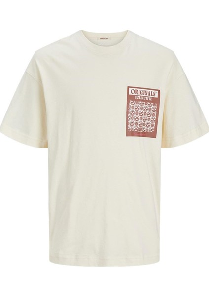 Jormykonos Geo Front Tee Ss C.N Ln12256328 Krem fırsatları