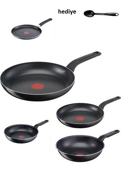 Titanyum 2x Xl Force Difüzyon Tabanlı Tava Set 6parça