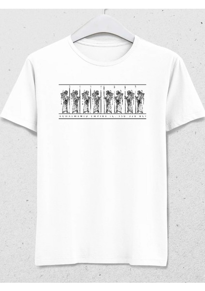 Unisex Tişört, Tarih Ve Antik Sevenler Için, Achaemenid Seri : “Ahameniş Askerleri” modelleri