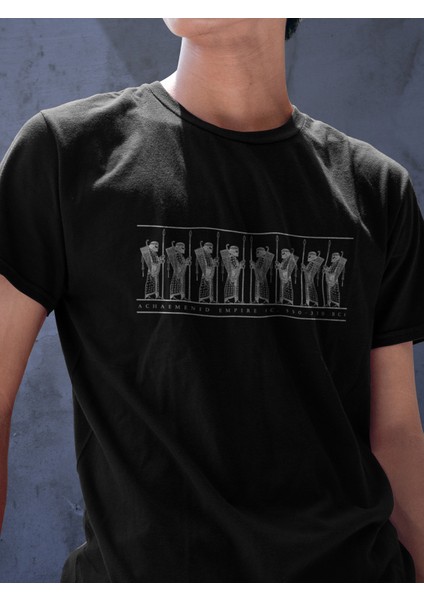 Unisex Tişört, Tarih Ve Antik Sevenler Için, Achaemenid Seri : “Ahameniş Askerleri”