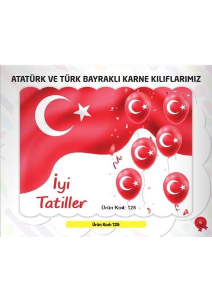 Karne Kabı Kılıfı 125 25 Adet