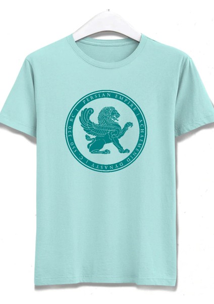 Unisex Tişört, Tarih Ve Antik Sevenler Için, Achaemenid Seri : “Griffon“ (Griffin, The Lion With Wings) fiyatları