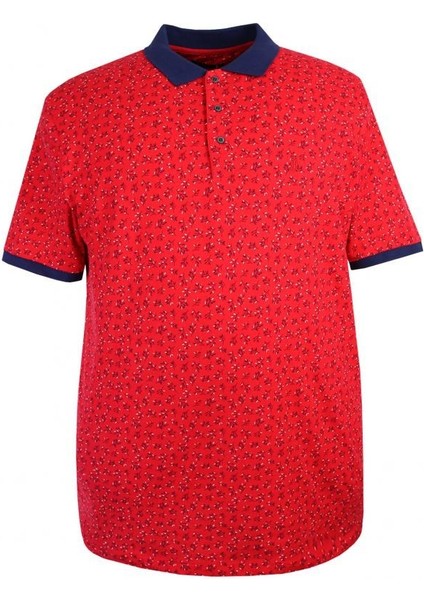 Erkek Büyük Beden 125 Kilo Için Uygun Polo Yaka Likralı Pike Tişört