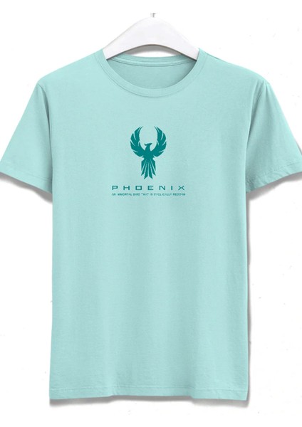 Unisex Tişört, Tarih Ve Antik Sevenler Için, Achaemenid Seri : “Feniks Kuşu” (Phoenix Bird - Simorgh) fiyatları