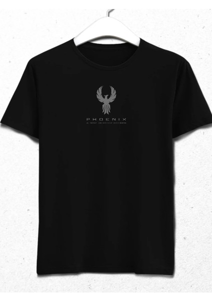 Unisex Tişört, Tarih Ve Antik Sevenler Için, Achaemenid Seri : “Feniks Kuşu” (Phoenix Bird - Simorgh) modelleri