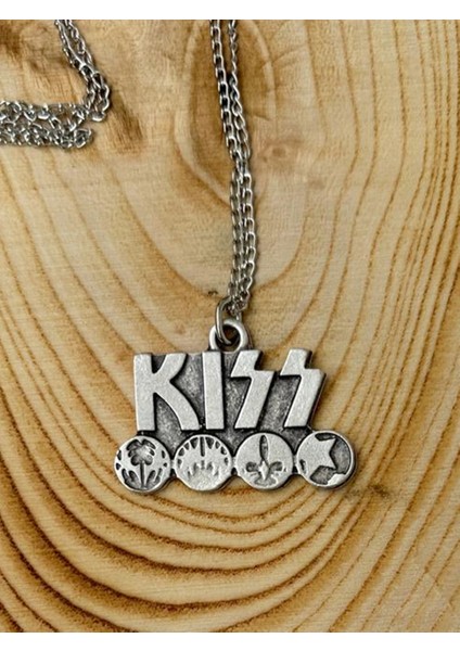 Kiss Rock Metal Grup Zincir Kolye PYTKZNKLY185