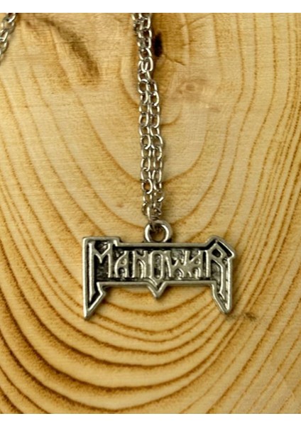 Manowar Rock Metal Grup Zincir Kolye PYTKZNKLY189