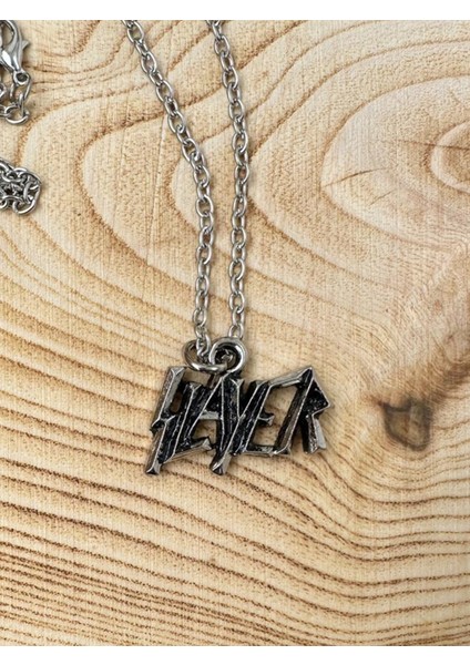 Slayer Rock Metal Grup Zincir Kolye PYTKZNKLY198