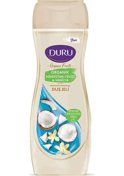 Organic Fruits Hindistan Cevizi & Vanilya Duş Jeli 450ML,H