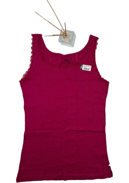 Jakarlı Kalın Askılı Atlet 5' Adet