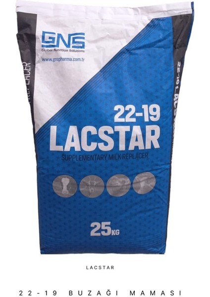 Lacstar 22-19 Hayvansal Içerikli Buzağı Maması 25 Kg Kraft fiyatları