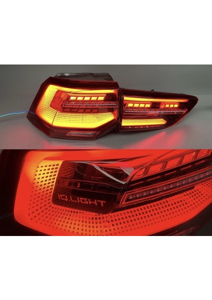 Vw golf 8 stop lambası takımı ledlii iq light logolu 2021+