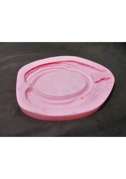 Kanat Çerçeve Silikon Kalıp 24 cm
