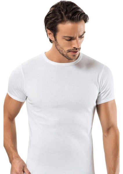 Erkek Ribana Kapalı Yaka Fanila Atlet 1197 - 6 Adet