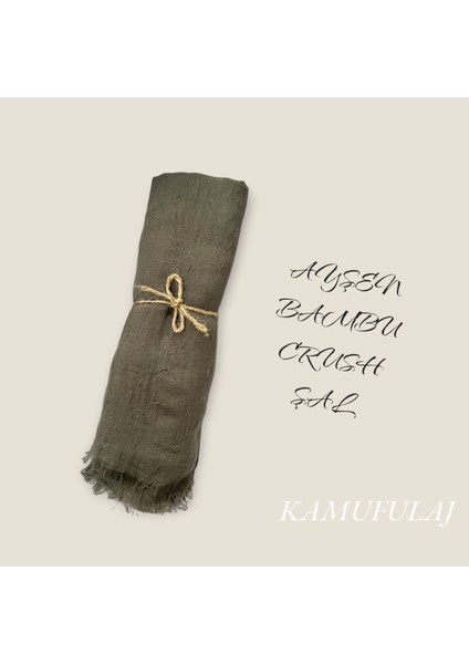 Bambu Kraş Şal Kamufulaj