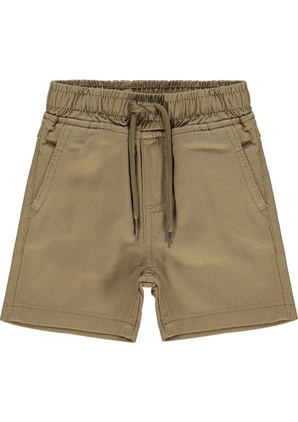 Erkek Bebek Şort 6-18 Ay Vizon